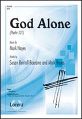God Alone SATB choral sheet music cover